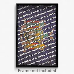Niverville New York Poster (NY City Souvenir 11x17 Town Print)