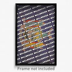 Millbrook New York Poster (NY City Souvenir 11x17 Town Print)