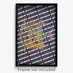 McGraw New York Poster (NY City Souvenir 11x17 Town Print)