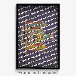 Nazareth College New York Poster (NY City Souvenir 11x17 Town Print)
