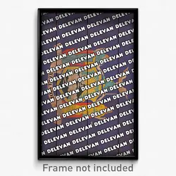 Delevan New York Poster (NY City Souvenir 11x17 Town Print)