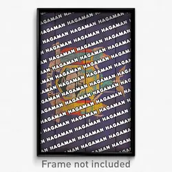 Hagaman New York Poster (NY City Souvenir 11x17 Town Print)