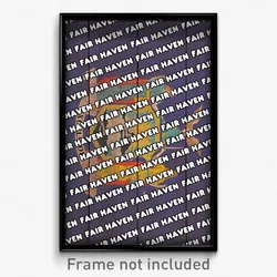Fair Haven New York Poster (NY City Souvenir 11x17 Town Print)
