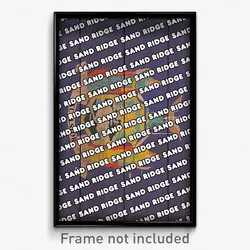 Sand Ridge New York Poster (NY City Souvenir 11x17 Town Print)