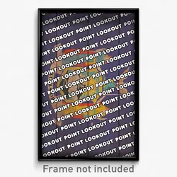 Point Lookout New York Poster (NY City Souvenir 11x17 Town Print)