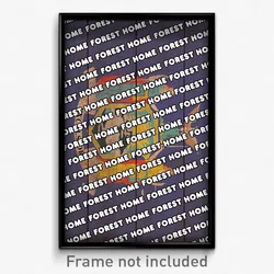 Forest Home New York Poster (NY City Souvenir 11x17 Town Print)
