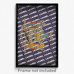 Laurel New York Poster (NY City Souvenir 11x17 Town Print)