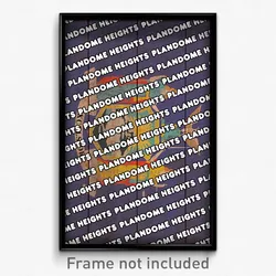 Plandome Heights New York Poster (NY City Souvenir 11x17 Town Print)