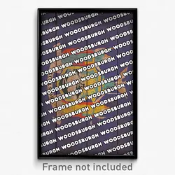 Woodsburgh New York Poster (NY City Souvenir 11x17 Town Print)