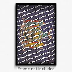 Millerton New York Poster (NY City Souvenir 11x17 Town Print)