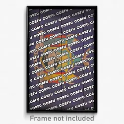 Corfu New York Poster (NY City Souvenir 11x17 Town Print)
