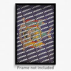 Lacona New York Poster (NY City Souvenir 11x17 Town Print)