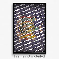 Honeoye New York Poster (NY City Souvenir 11x17 Town Print)