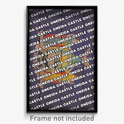 Oneida Castle New York Poster (NY City Souvenir 11x17 Town Print)