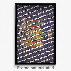 Millwood New York Poster (NY City Souvenir 11x17 Town Print)