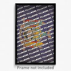 Fillmore New York Poster (NY City Souvenir 11x17 Town Print)