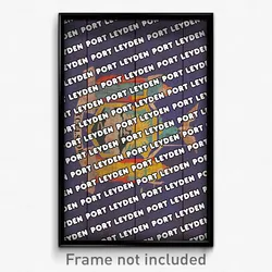 Port Leyden New York Poster (NY City Souvenir 11x17 Town Print)
