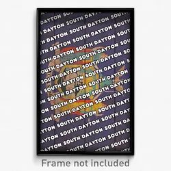 South Dayton New York Poster (NY City Souvenir 11x17 Town Print)