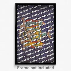 Odessa New York Poster (NY City Souvenir 11x17 Town Print)