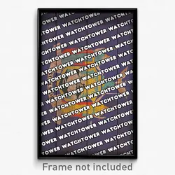 Watchtower New York Poster (NY City Souvenir 11x17 Town Print)