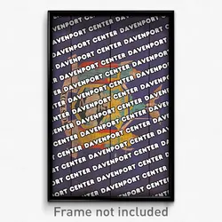 Davenport Center New York Poster (NY City Souvenir 11x17 Town Print)