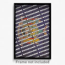 Woodbourne New York Poster (NY City Souvenir 11x17 Town Print)