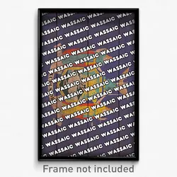 Wassaic New York Poster (NY City Souvenir 11x17 Town Print)