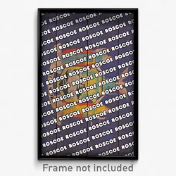 Roscoe New York Poster (NY City Souvenir 11x17 Town Print)
