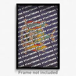 Staatsburg New York Poster (NY City Souvenir 11x17 Town Print)
