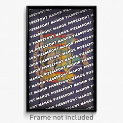 Pierrepont Manor New York Poster (NY City Souvenir 11x17 Town Print)