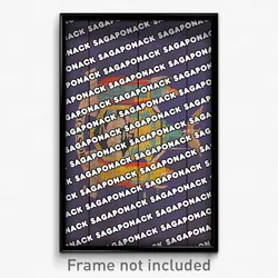 Sagaponack New York Poster (NY City Souvenir 11x17 Town Print)