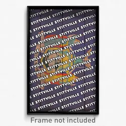 Stittville New York Poster (NY City Souvenir 11x17 Town Print)