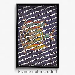 Bolton Landing New York Poster (NY City Souvenir 11x17 Town Print)