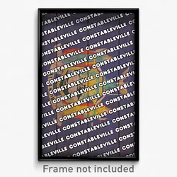 Constableville New York Poster (NY City Souvenir 11x17 Town Print)