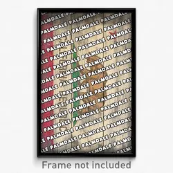 Palmdale California Poster (CA City Souvenir 11x17 Town Print)