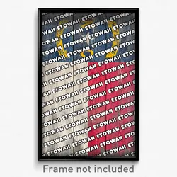 Etowah North Carolina Poster (NC City Souvenir 11x17 Town Print)