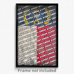 Avery Creek North Carolina Poster (NC City Souvenir 11x17 Town Print)