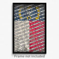 Plymouth North Carolina Poster (NC City Souvenir 11x17 Town Print)