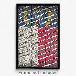 Elizabethtown North Carolina Poster (NC City Souvenir 11x17 Town Print)