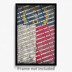 Bermuda Run North Carolina Poster (NC City Souvenir 11x17 Town Print)