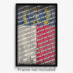 Polkton North Carolina Poster (NC City Souvenir 11x17 Town Print)