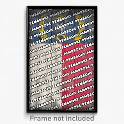 Pembroke North Carolina Poster (NC City Souvenir 11x17 Town Print)