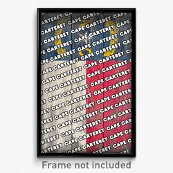 Cape Carteret North Carolina Poster (NC City Souvenir 11x17 Town Print)