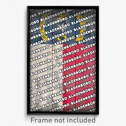 Bladenboro North Carolina Poster (NC City Souvenir 11x17 Town Print)