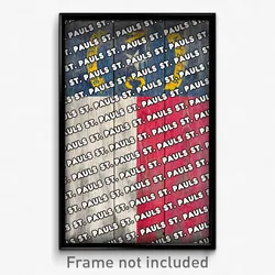 St. Pauls North Carolina Poster (NC City Souvenir 11x17 Town Print)