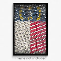 Faith North Carolina Poster (NC City Souvenir 11x17 Town Print)