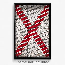 Citronelle Alabama Poster (AL City Souvenir 11x17 Town Print)