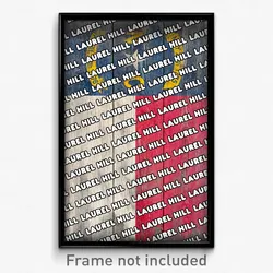 Laurel Hill North Carolina Poster (NC City Souvenir 11x17 Town Print)