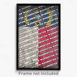 Warrenton North Carolina Poster (NC City Souvenir 11x17 Town Print)
