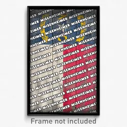Misenheimer North Carolina Poster (NC City Souvenir 11x17 Town Print)